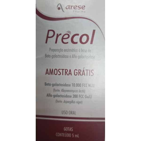 Precol - Beta Galactosidase + Alfa Galactosidase - Frasco 30ml